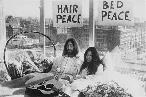 When John and Yoko's Bed-In Led to 'Give Peace a Chance'