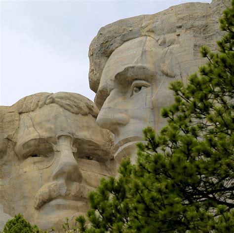 Theodore Roosevelt And Abraham Lincoln - Mount Rushmore | Flickr