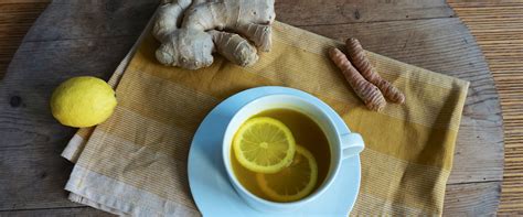 Lemon Honey Ginger Turmeric Tea