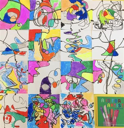 Cassie Stephens: kindergarten art