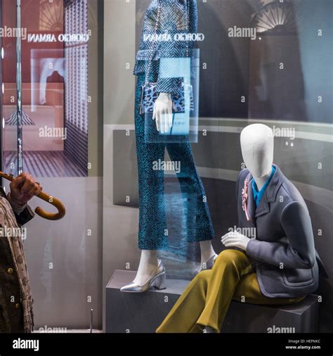 Window display of mannequins in clothing store, Florence, Tuscany, Italy Stock Photo - Alamy