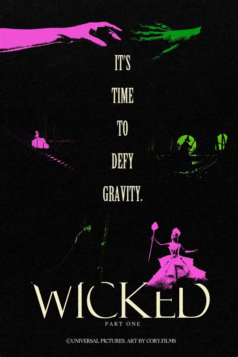 Wicked Posters in 2024 | Wicked musical, Wicked lyrics, Broadway posters