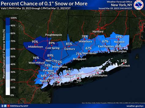 NYC winter weather: 5 maps show potential for weekend snow - silive.com