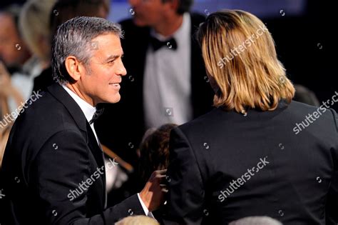 George Clooney Brad Pitt Brad Pitt Editorial Stock Photo - Stock Image ...