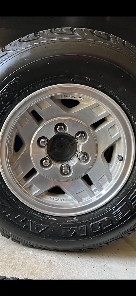 Wheel polish before and after : r/ToyotaPickup