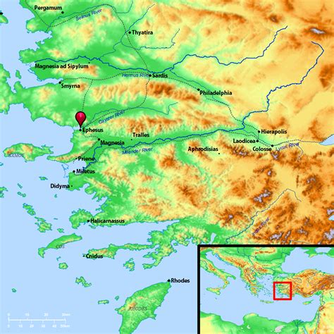 Bible Map: Ephesus