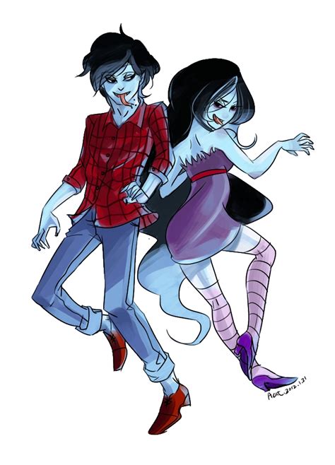 Marceline and Marshall Lee by WortCat on DeviantArt