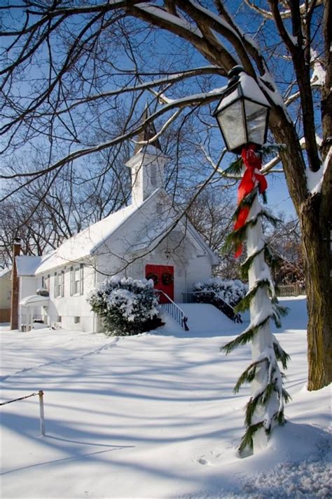 Church Old Country Churches, Old Churches, Church Pictures, Winter ...