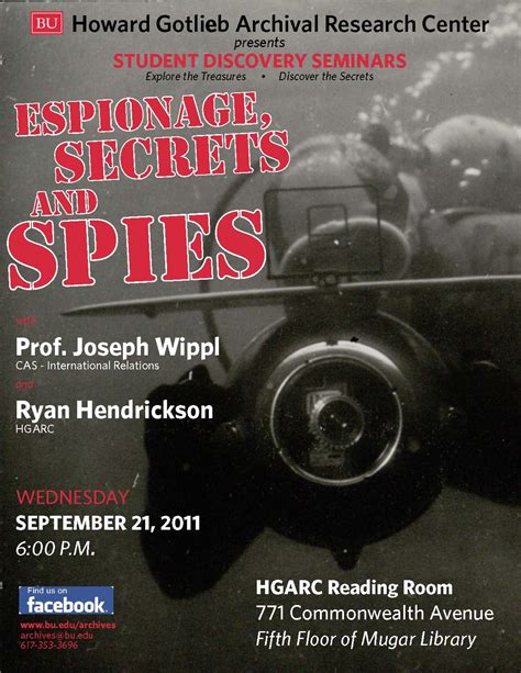 Espionage » BU Now | Boston University