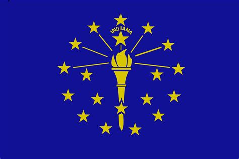 Download Flag, State, Indiana. Royalty-Free Vector Graphic - Pixabay