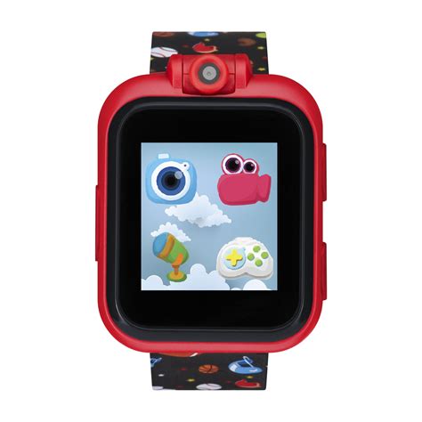 iTech Junior Black With Sports Print Kids Smartwatch ITE03517S06A-BLT ...