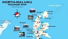 North Maluku Map - Peta Maluku Utara - North Moluccas Map