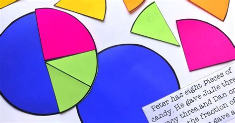 FREE Pie Chart Templates to Teach Fractions | Classroom freebies ...