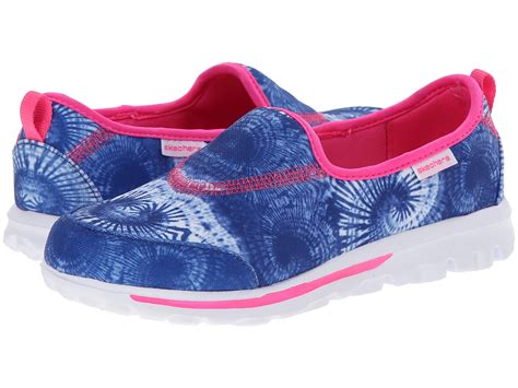 SKECHERS KIDS Go Walk 81061L (Little Kid/Big Kid) - Zappos.com Free ...