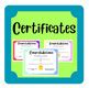 Editable Certificates / Awards by The Mindful Teacher 7 | TPT