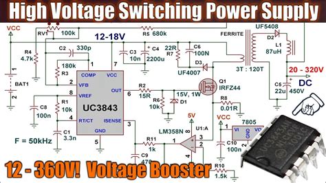 High Voltage Dc Power Supply Schematic