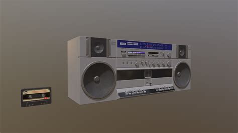 Boombox AIWA CA-W10 - Download Free 3D model by DarinaMandarina ...