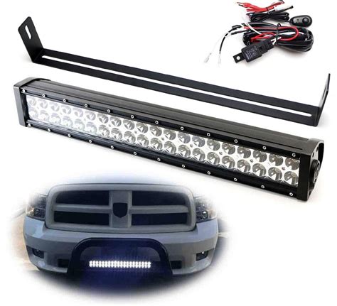 120W 20" LED Light Bar w/ Mounting U-Bracket, Wiring For Truck SUV Jee — iJDMTOY.com