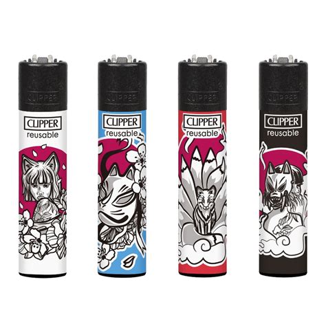 Clipper Lighters - Kitsune – The JuicyJoint