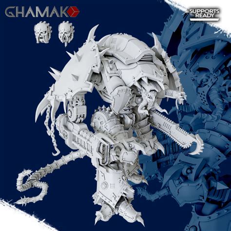 3D Printable Chaos Titan by Ghamak