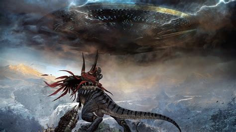 artwork, Digital Art, Fantasy Art, Concept Art, Dinosaurs, Aliens ...