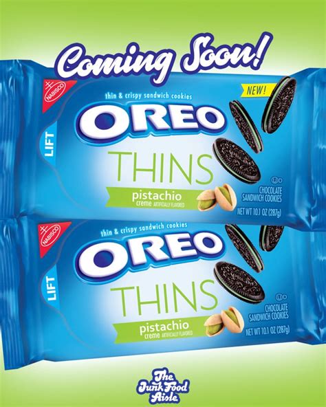 New Pistachio Oreo Thins! | Oreo thins, Oreo, Chocolate creme
