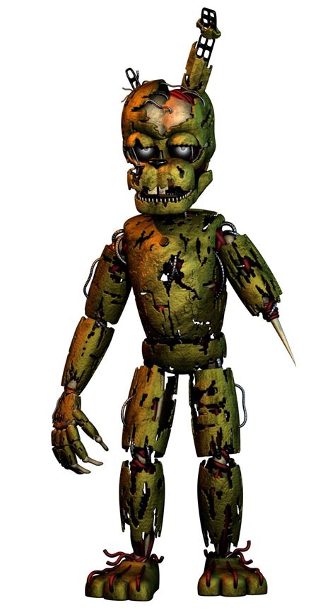 William Afton (FNaF 6 Springtrap) model : fivenightsatfreddys