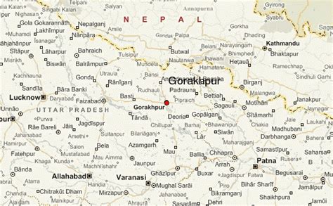 Gorakhpur, Uttar Pradesh Location Guide