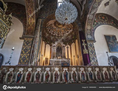 The altar of the Etchmiadzin cathedral. – Stock Editorial Photo © SeregaYu #169064900