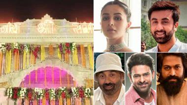 Ranbir Kapoor, Alia Bhatt, Sunny Deol, Prabhas, Yash and Others Invited ...