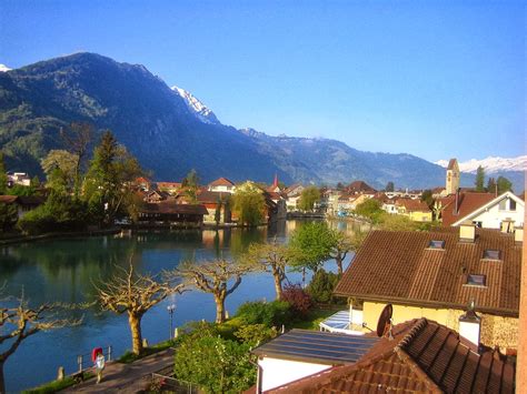 World Beautifull Places: Interlaken Nice City Of Switzerland Beautiful View 2013