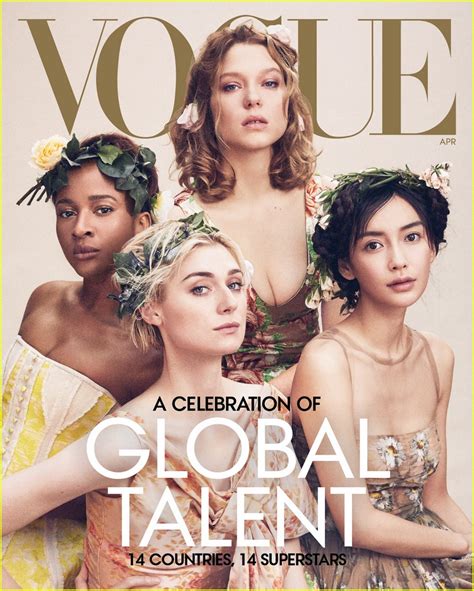 Scarlett Johansson Covers 'Vogue' with Women Representing Global Talent ...