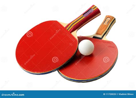 Table Tennis Rackets Stock Photo - Image: 11720020