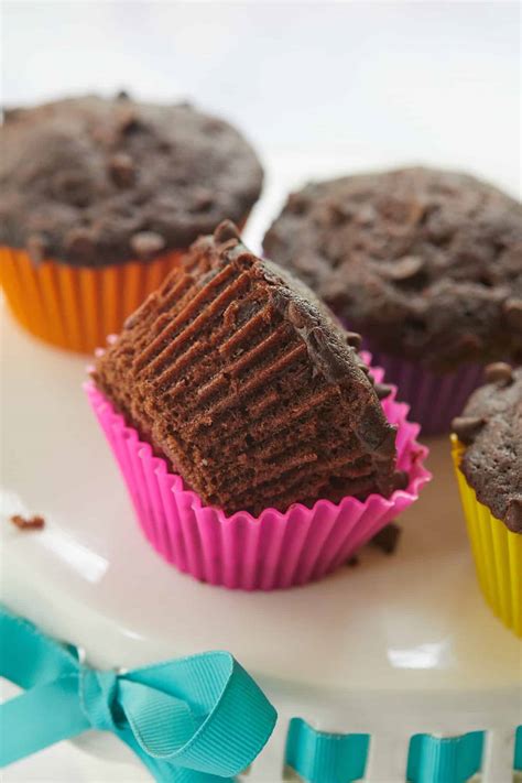 5-Minute Moist Chocolate Microwave Muffins | Bigger Bolder Baking