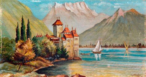 Chillon Castle, Lake Geneva | Art UK