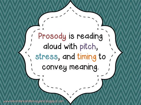 Pinning Down Prosody with Poetry | Adventures in Literacy Land