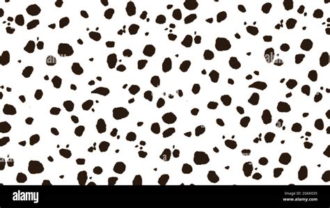 Black and White Background of Dalmatian Spots Stock Photo - Alamy