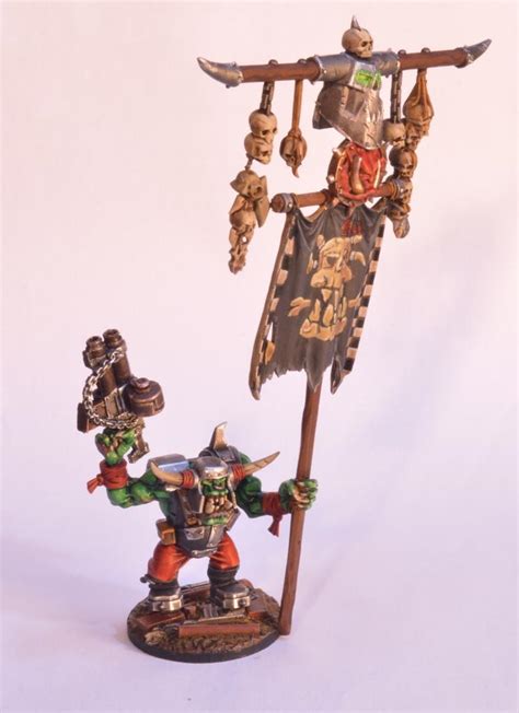 Nob, Orks, Waaagh! Banner - Ork Nob with Waaagh! Banner - Gallery - DakkaDakka