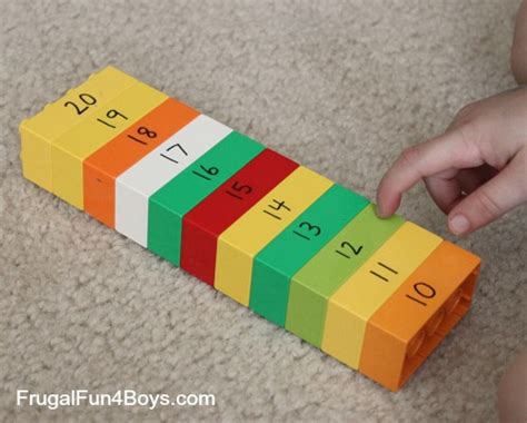 Activities for Learning Letters and Numbers with Duplo Lego - Frugal ...