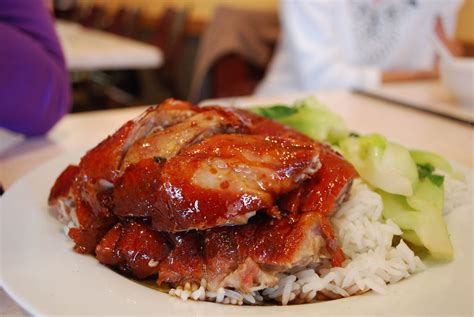 Roast Duck on Rice - Chinese BBQ AUD9 | Both the 叉烧 charsiu … | Flickr