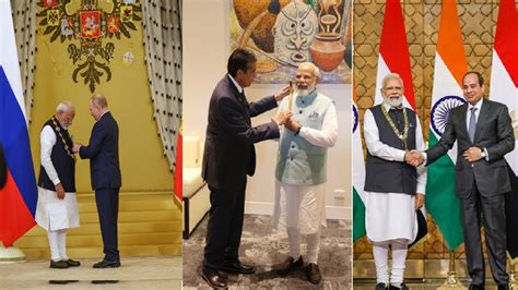 List of all international awards received by PM Narendra Modi since ...