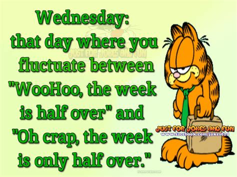 Just for Jokes and Fun | Garfield quotes, Morning quotes, Happy wednesday