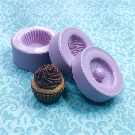 Polymer Clay Molds Cupcake Clipart