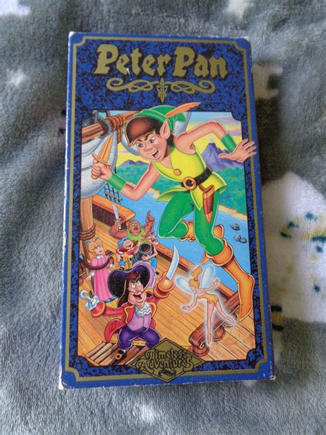 Vintage 1991 Peter Pan Timeless Adventures VHS Tape - Etsy