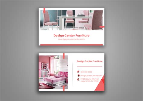 Furniture Business Card Design By Sajib 105048 - Designhill