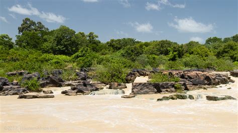 White Volta Rapids North of Gambaga - The Hauns in Africa