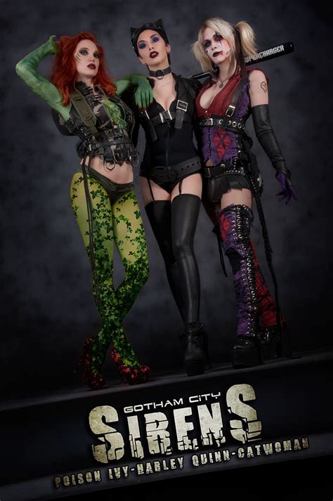 gotham city sirens by lasupercharger on DeviantArt