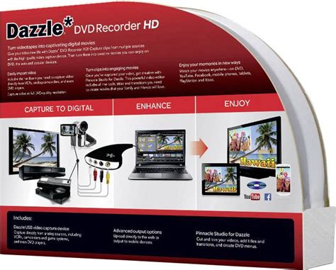 Pinnacle Dazzle DVD Recorder HD Full version, 1 licence Windows Video editor, DAW software ...