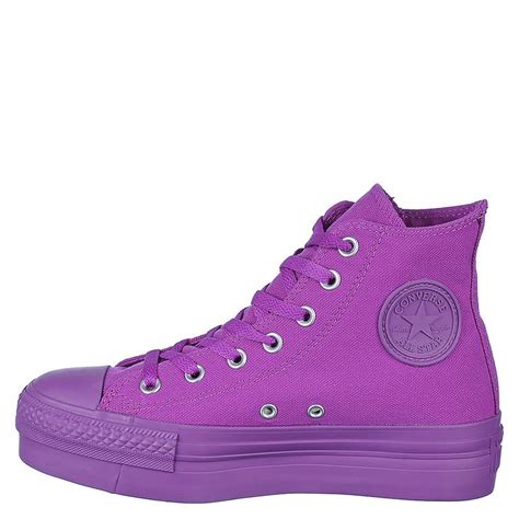 Converse Chuck Taylor Platform Hi Purple | Converse chuck taylor ...