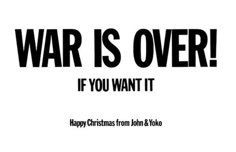 Merry Xmas (War is Over) | Department of Politics | University of Liverpool